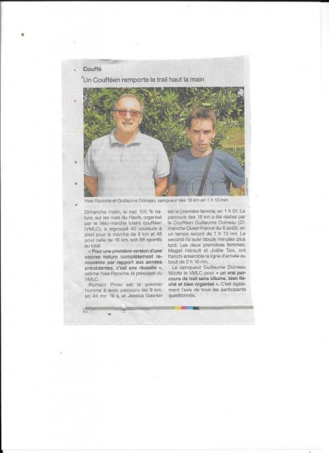 Article Ouest France